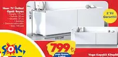 DOĞTAŞ RUUM STORE HOAR TV ÜNİTESİ OPAK BEYAZ DOĞTAŞ RUUM STORE HOAR TV ÜNİTESİ OPAK BEYAZ
